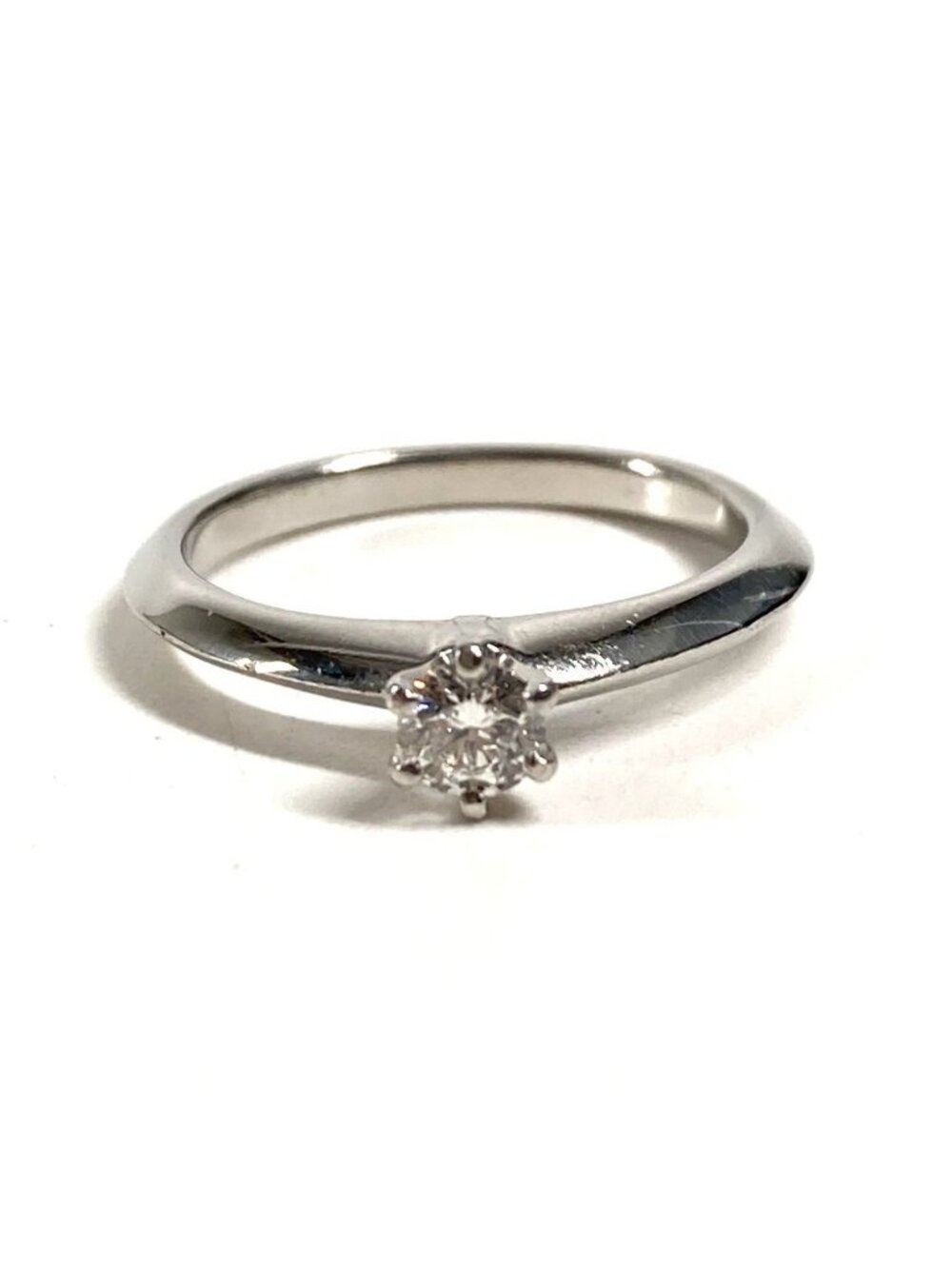 Tiffany & Co Ring Diamond Silver
